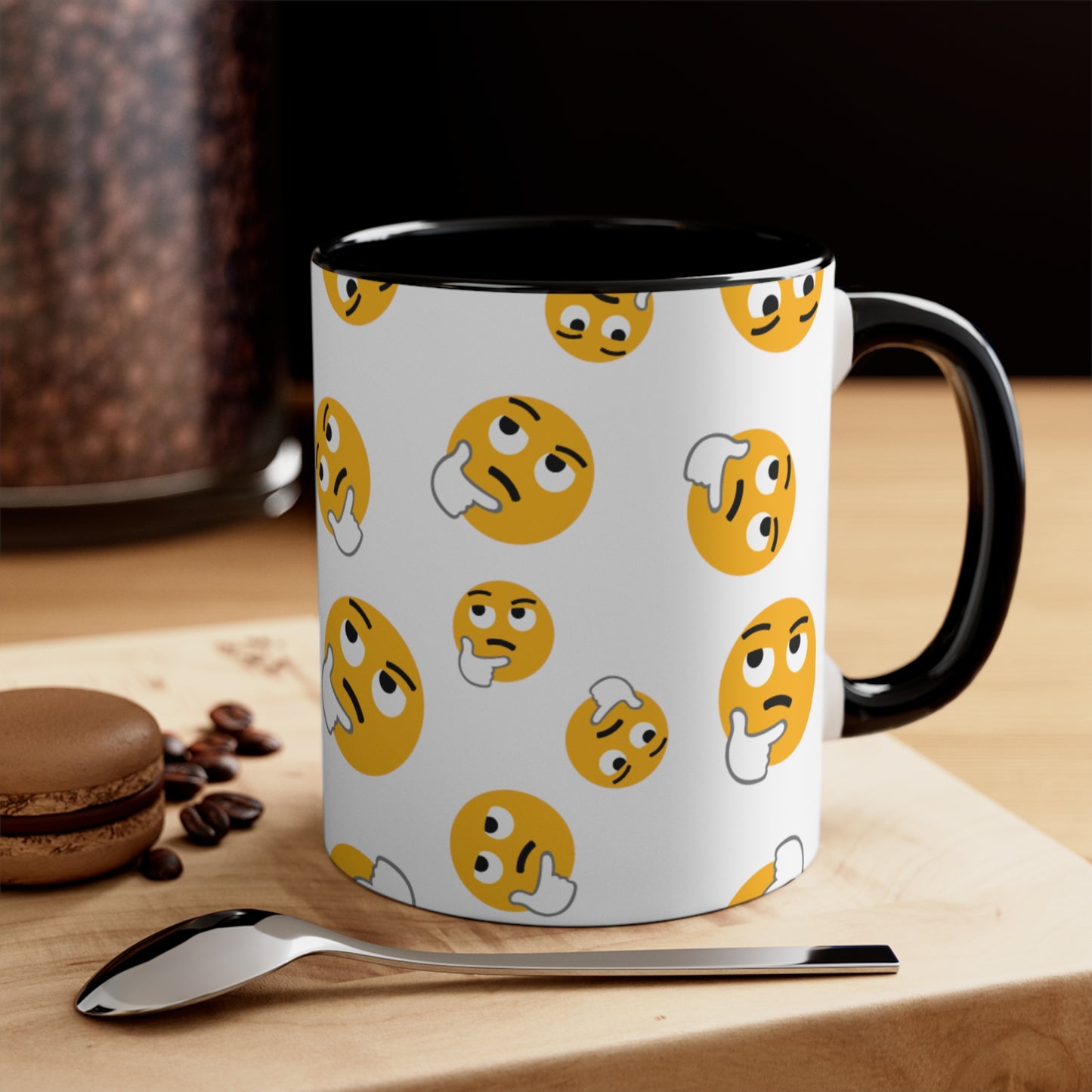 Emoji Accent Coffee Mug, 11oz